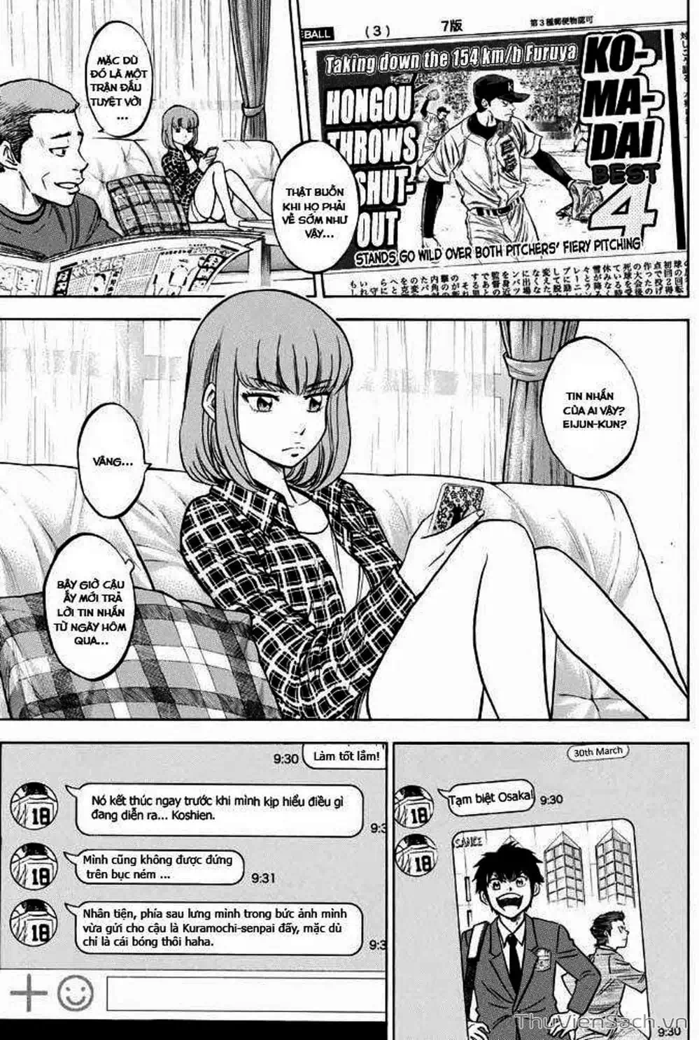 Truyện Tranh Đội Bóng Chày Siêu Đẳng - Ace Of Diamond trang 5