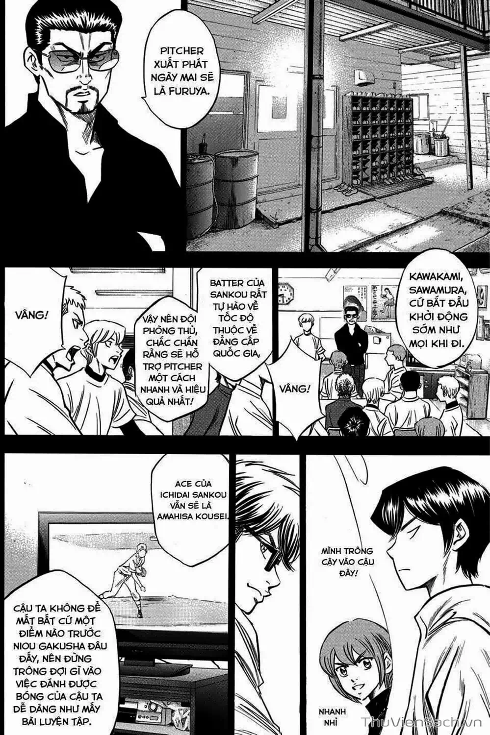 Truyện Tranh Đội Bóng Chày Siêu Đẳng - Ace Of Diamond trang 5