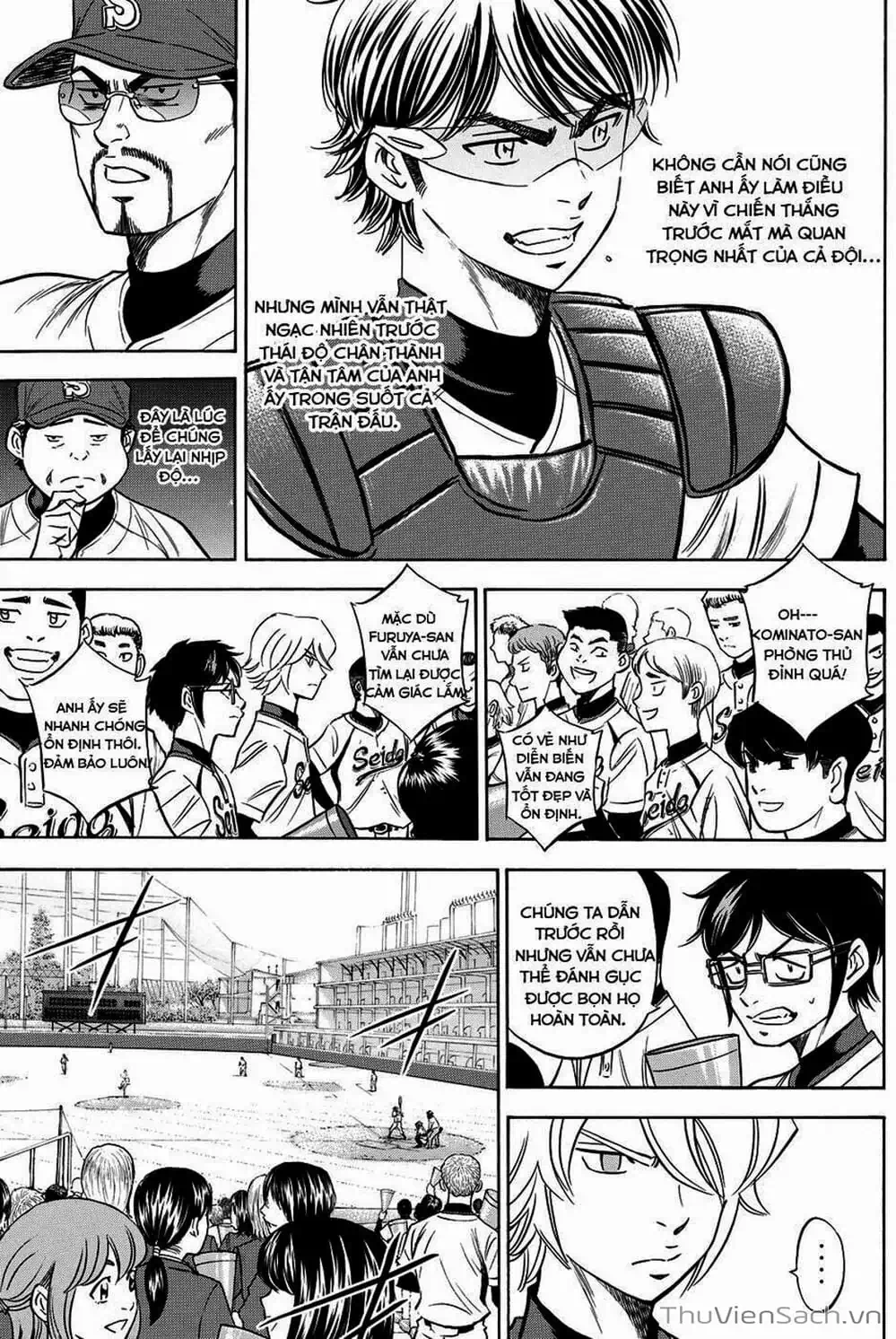 Truyện Tranh Đội Bóng Chày Siêu Đẳng - Ace Of Diamond trang 5