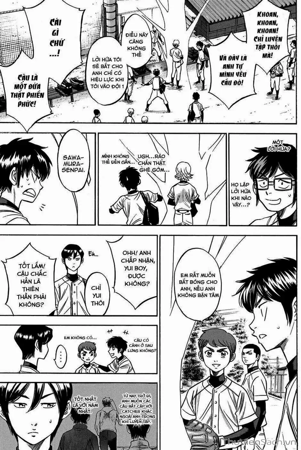 Truyện Tranh Đội Bóng Chày Siêu Đẳng - Ace Of Diamond trang 5