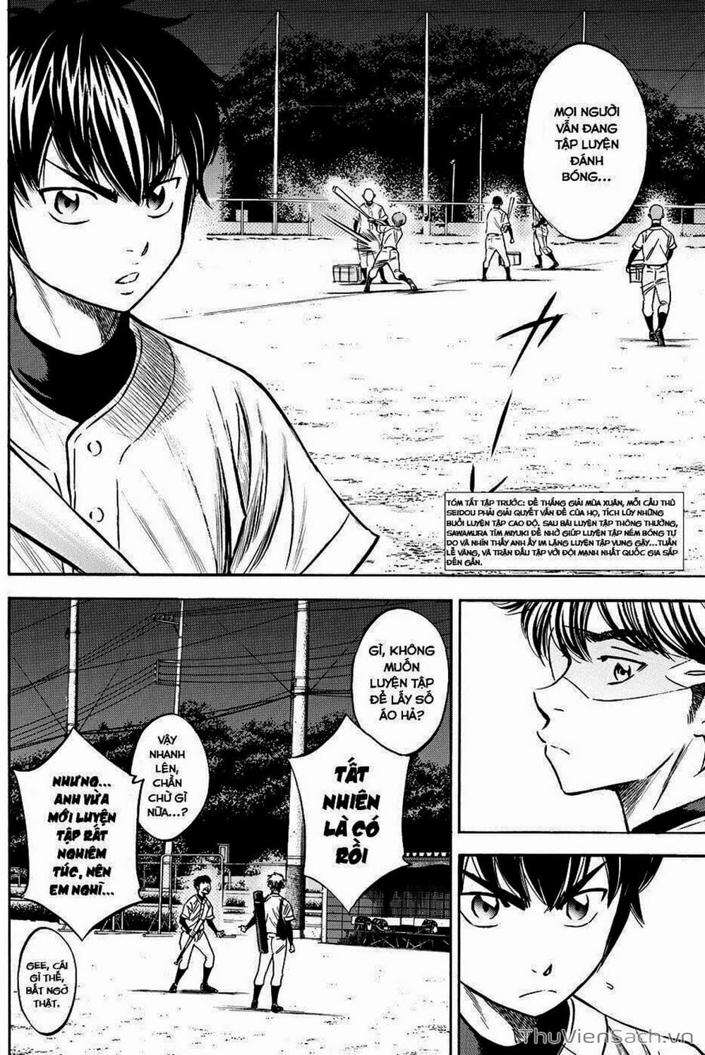 Truyện Tranh Đội Bóng Chày Siêu Đẳng - Ace Of Diamond trang 5