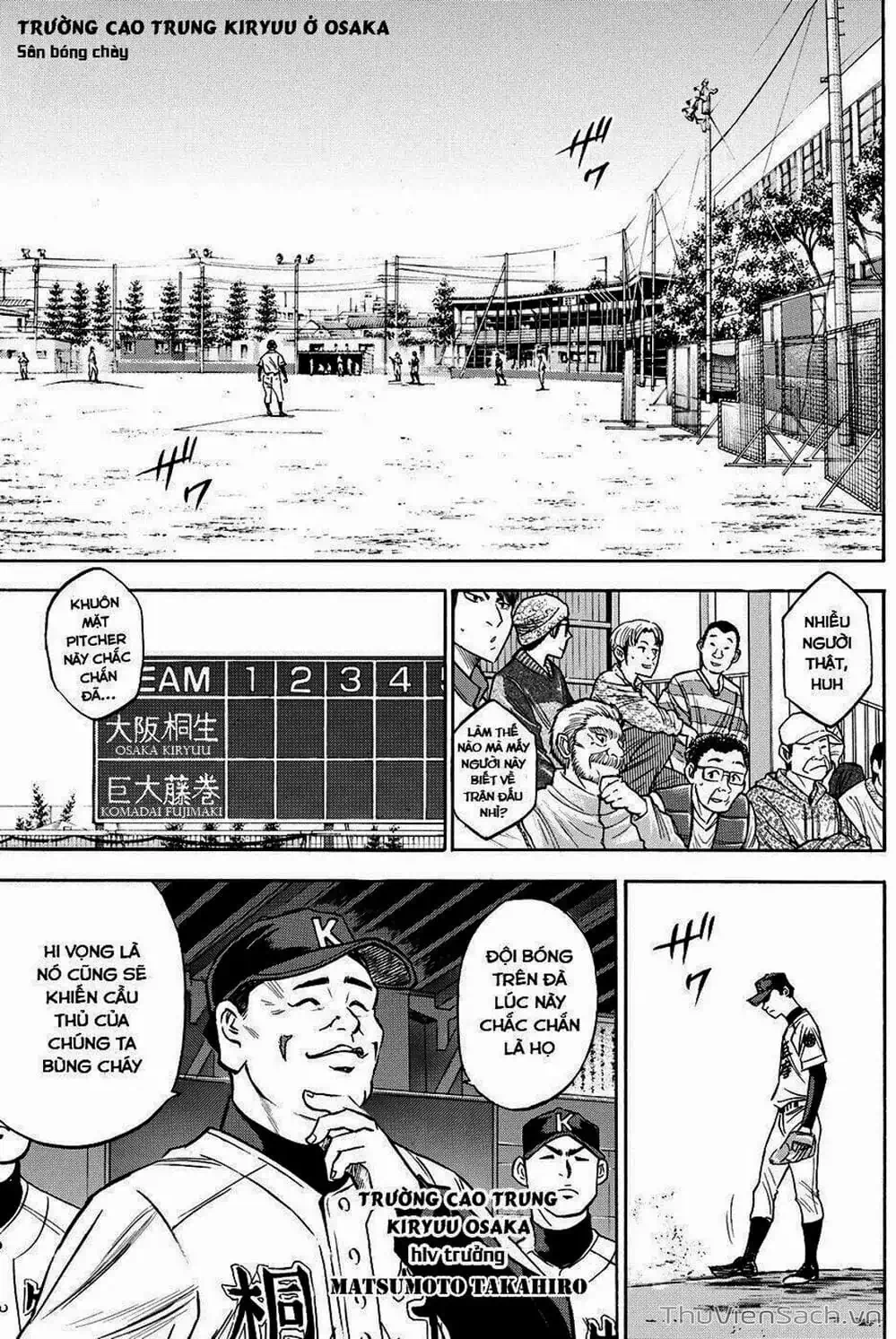 Truyện Tranh Đội Bóng Chày Siêu Đẳng - Ace Of Diamond trang 5