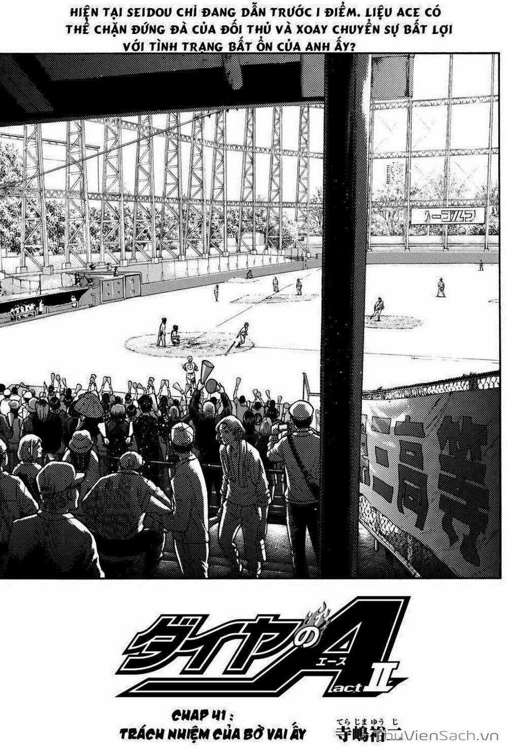 Truyện Tranh Đội Bóng Chày Siêu Đẳng - Ace Of Diamond trang 5