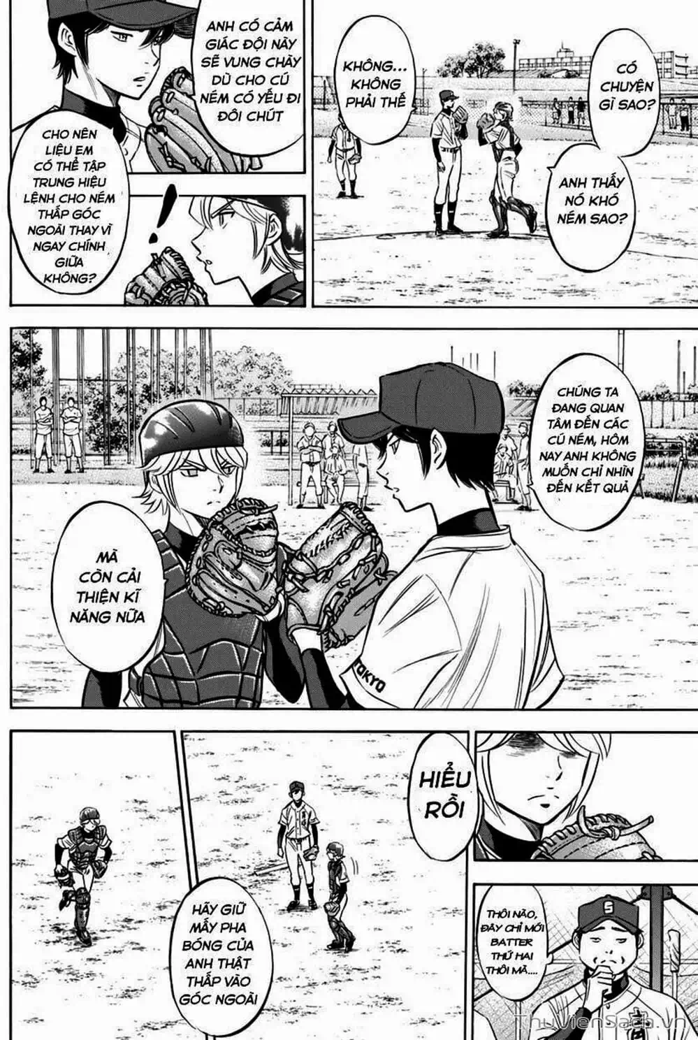 Truyện Tranh Đội Bóng Chày Siêu Đẳng - Ace Of Diamond trang 5