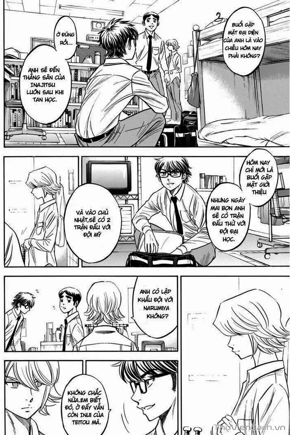 Truyện Tranh Đội Bóng Chày Siêu Đẳng - Ace Of Diamond trang 5