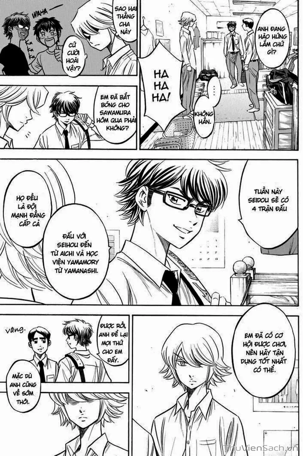 Truyện Tranh Đội Bóng Chày Siêu Đẳng - Ace Of Diamond trang 5