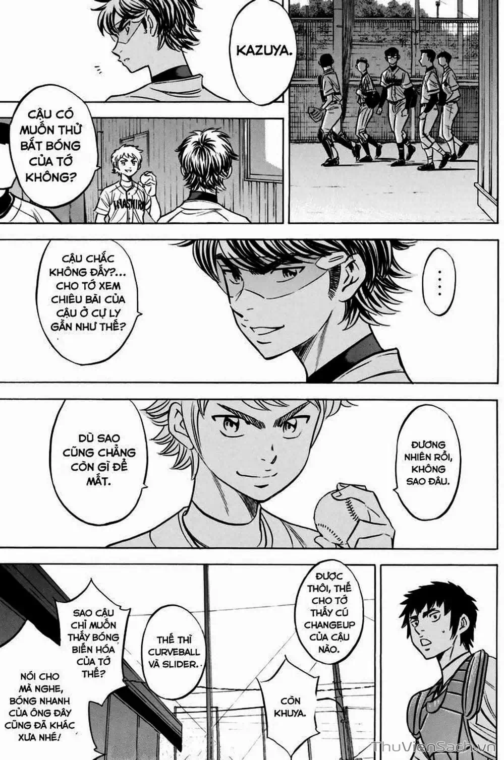 Truyện Tranh Đội Bóng Chày Siêu Đẳng - Ace Of Diamond trang 5