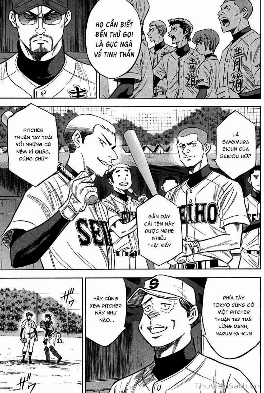 Truyện Tranh Đội Bóng Chày Siêu Đẳng - Ace Of Diamond trang 5