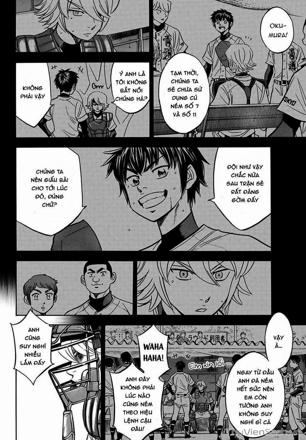 Truyện Tranh Đội Bóng Chày Siêu Đẳng - Ace Of Diamond trang 5