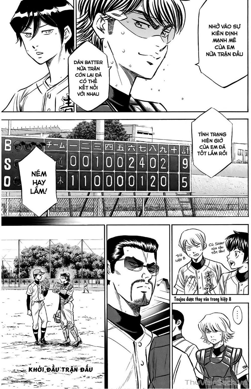 Truyện Tranh Đội Bóng Chày Siêu Đẳng - Ace Of Diamond trang 5