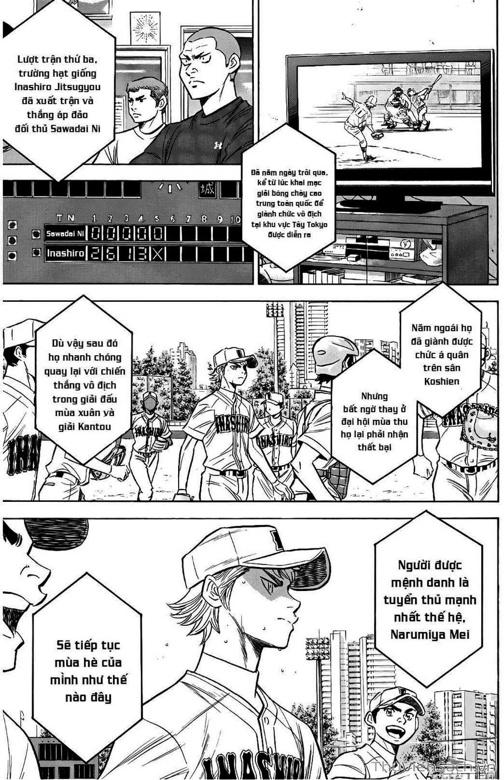 Truyện Tranh Đội Bóng Chày Siêu Đẳng - Ace Of Diamond trang 5