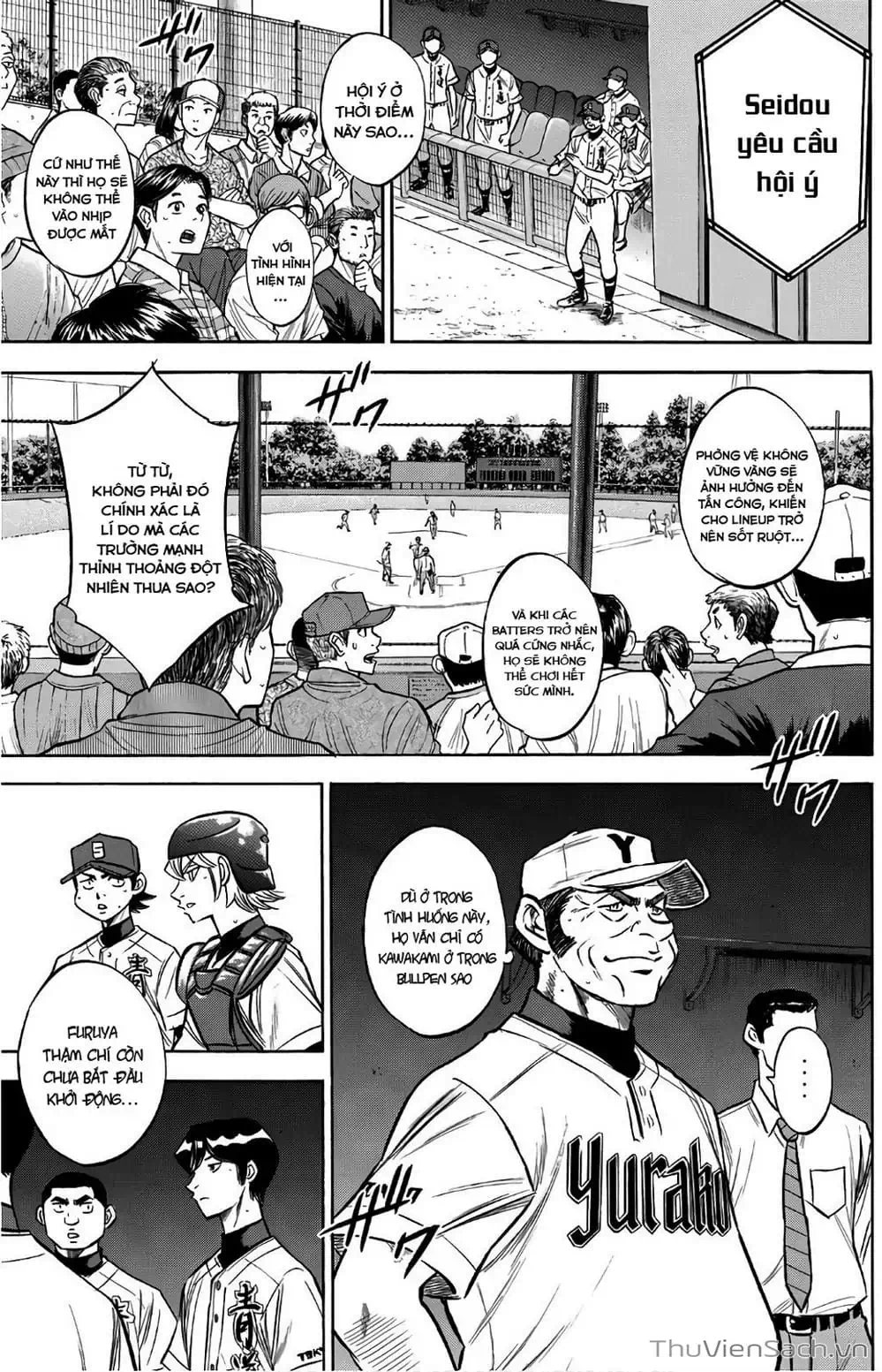 Truyện Tranh Đội Bóng Chày Siêu Đẳng - Ace Of Diamond trang 5