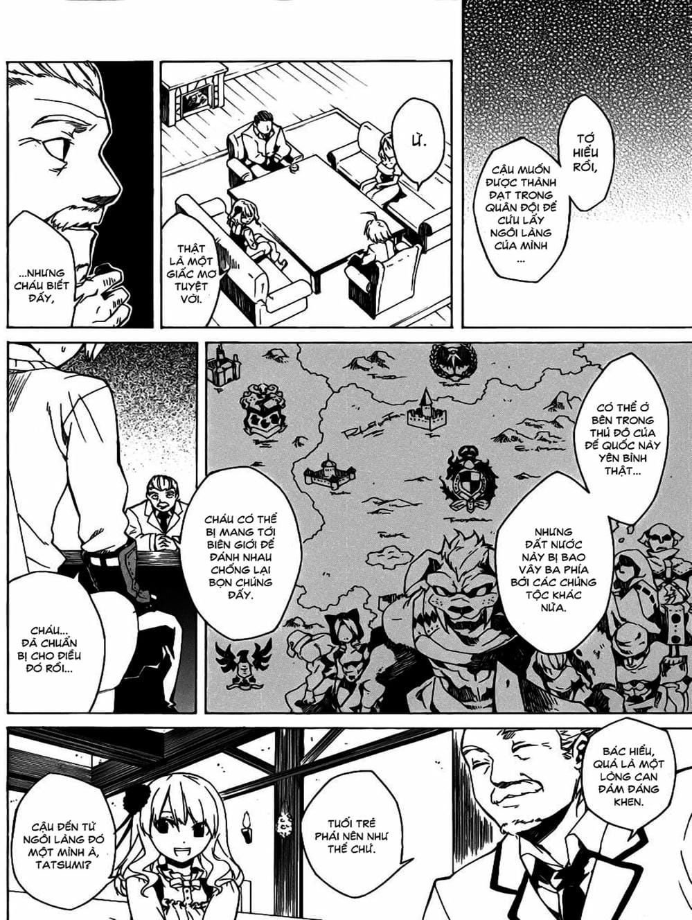 Truyện Tranh Xích Nhãn Sát Thủ - Akame Ga Kill! trang 7