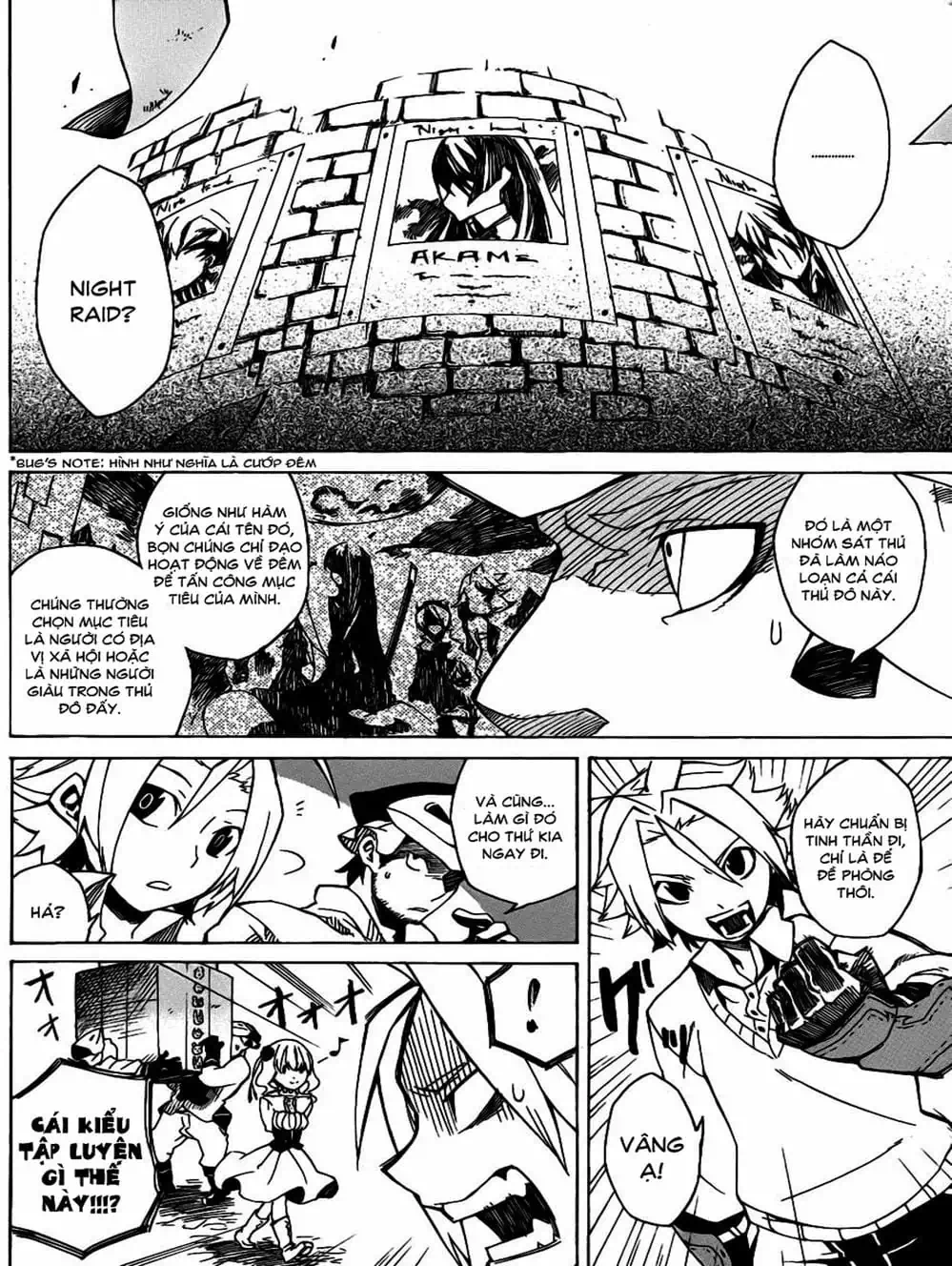 Truyện Tranh Xích Nhãn Sát Thủ - Akame Ga Kill! trang 7