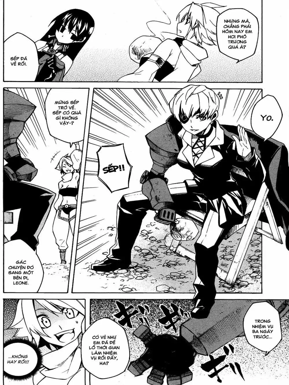 Truyện Tranh Xích Nhãn Sát Thủ - Akame Ga Kill! trang 7