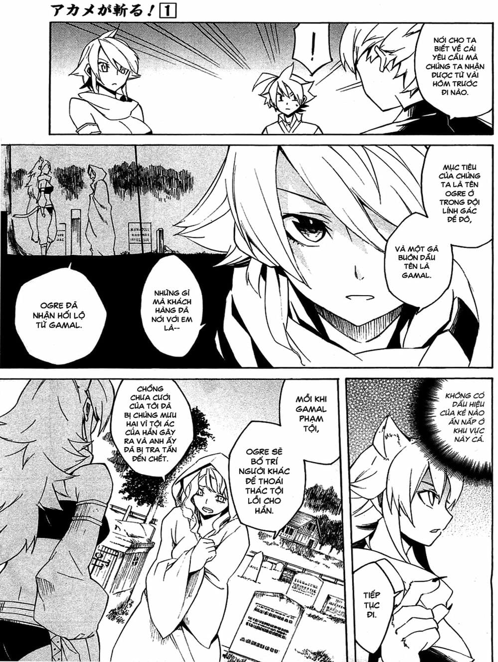 Truyện Tranh Xích Nhãn Sát Thủ - Akame Ga Kill! trang 7