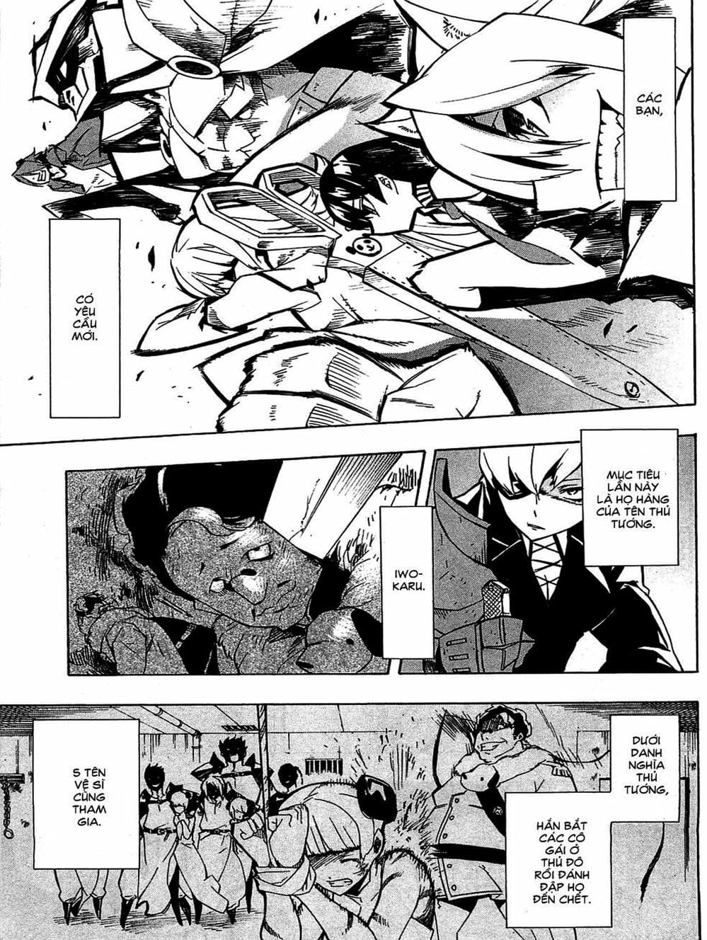 Truyện Tranh Xích Nhãn Sát Thủ - Akame Ga Kill! trang 7