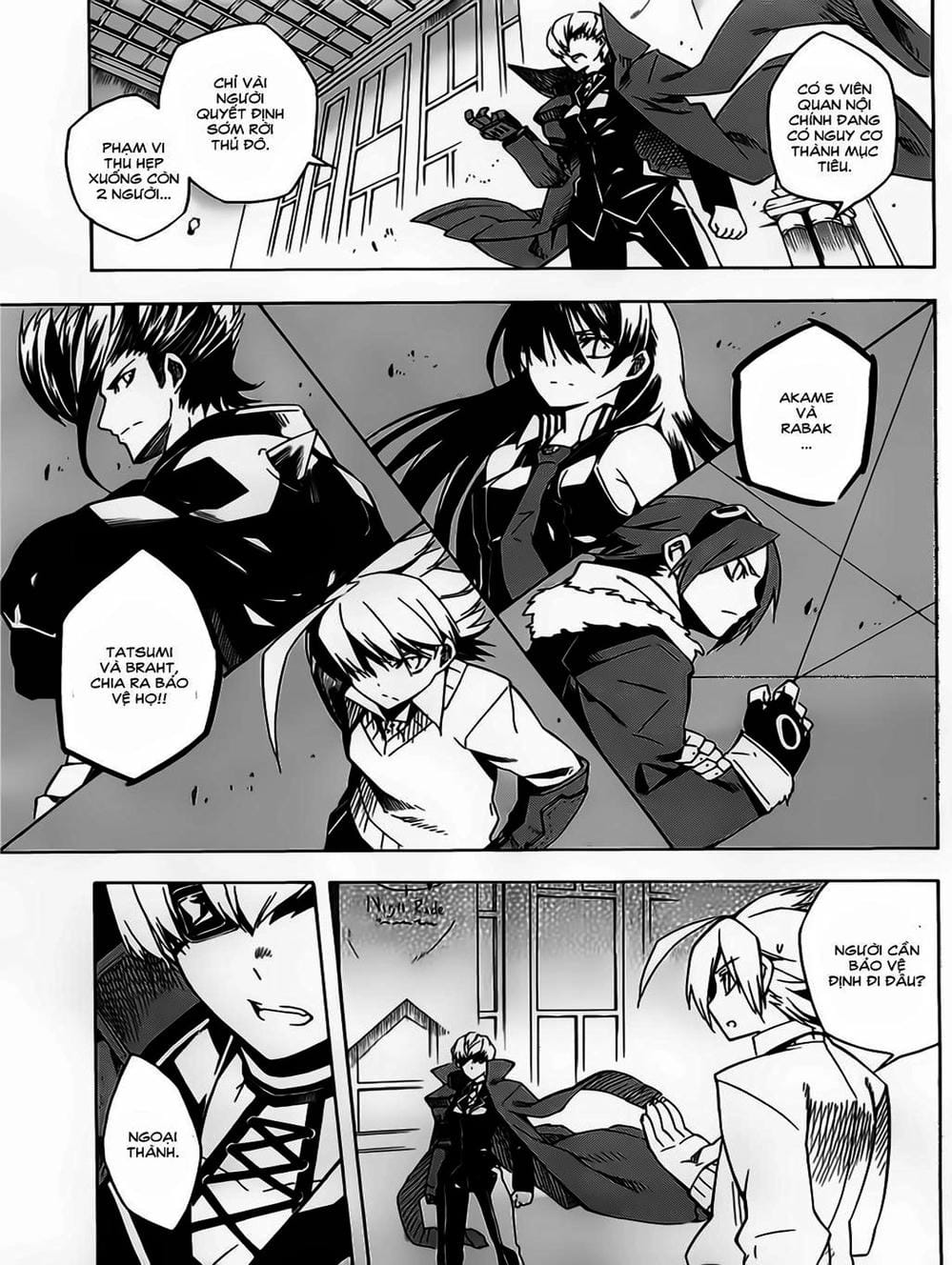 Truyện Tranh Xích Nhãn Sát Thủ - Akame Ga Kill! trang 7