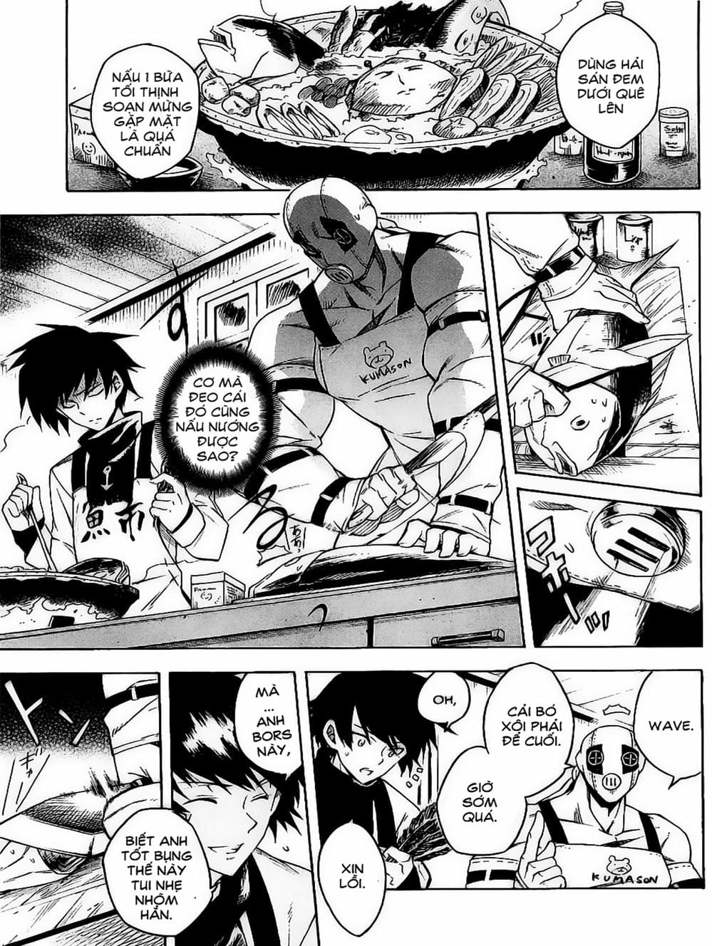 Truyện Tranh Xích Nhãn Sát Thủ - Akame Ga Kill! trang 7