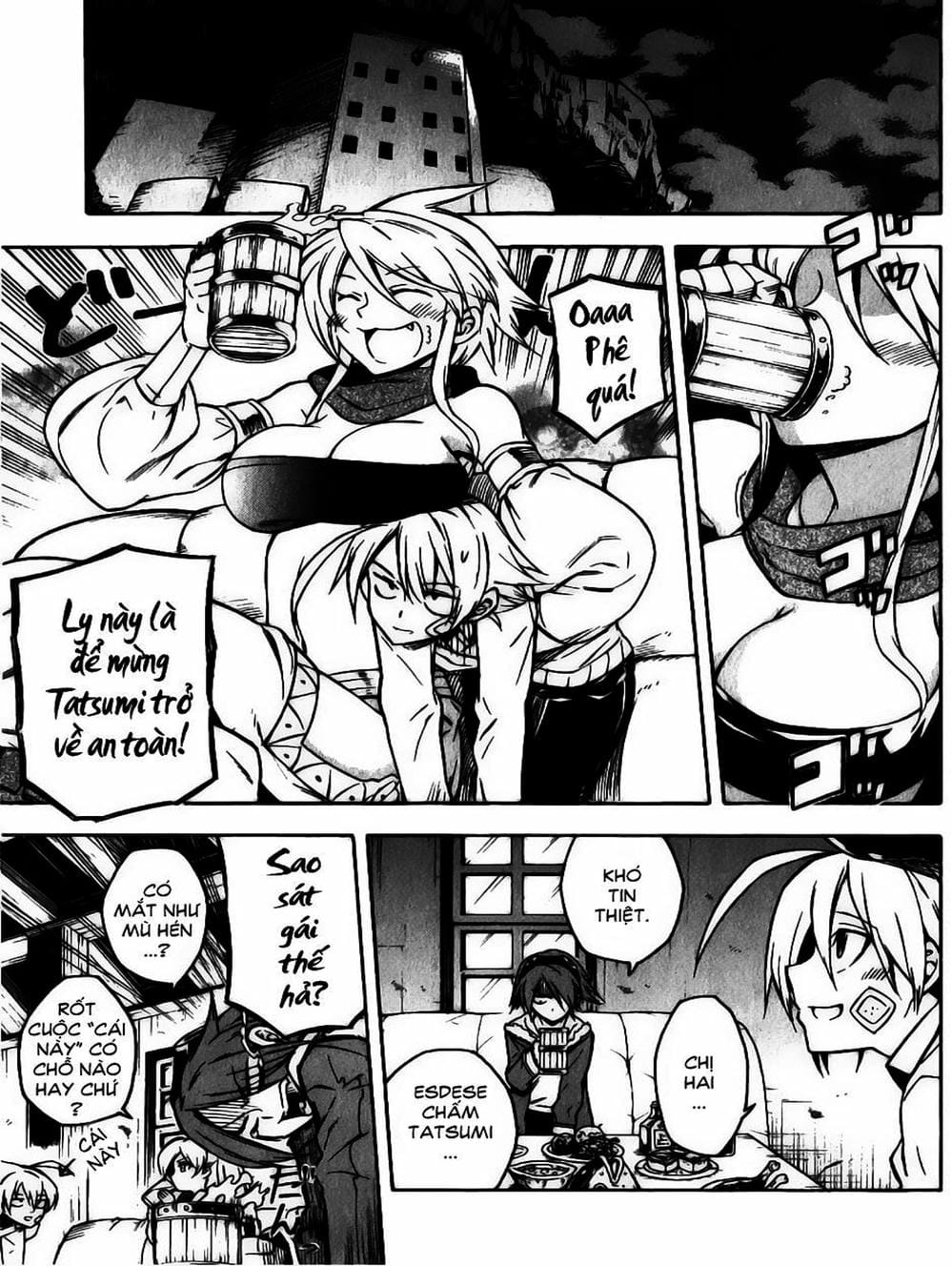 Truyện Tranh Xích Nhãn Sát Thủ - Akame Ga Kill! trang 7