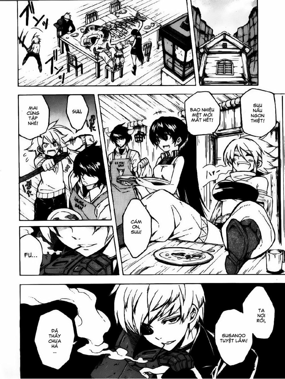 Truyện Tranh Xích Nhãn Sát Thủ - Akame Ga Kill! trang 7