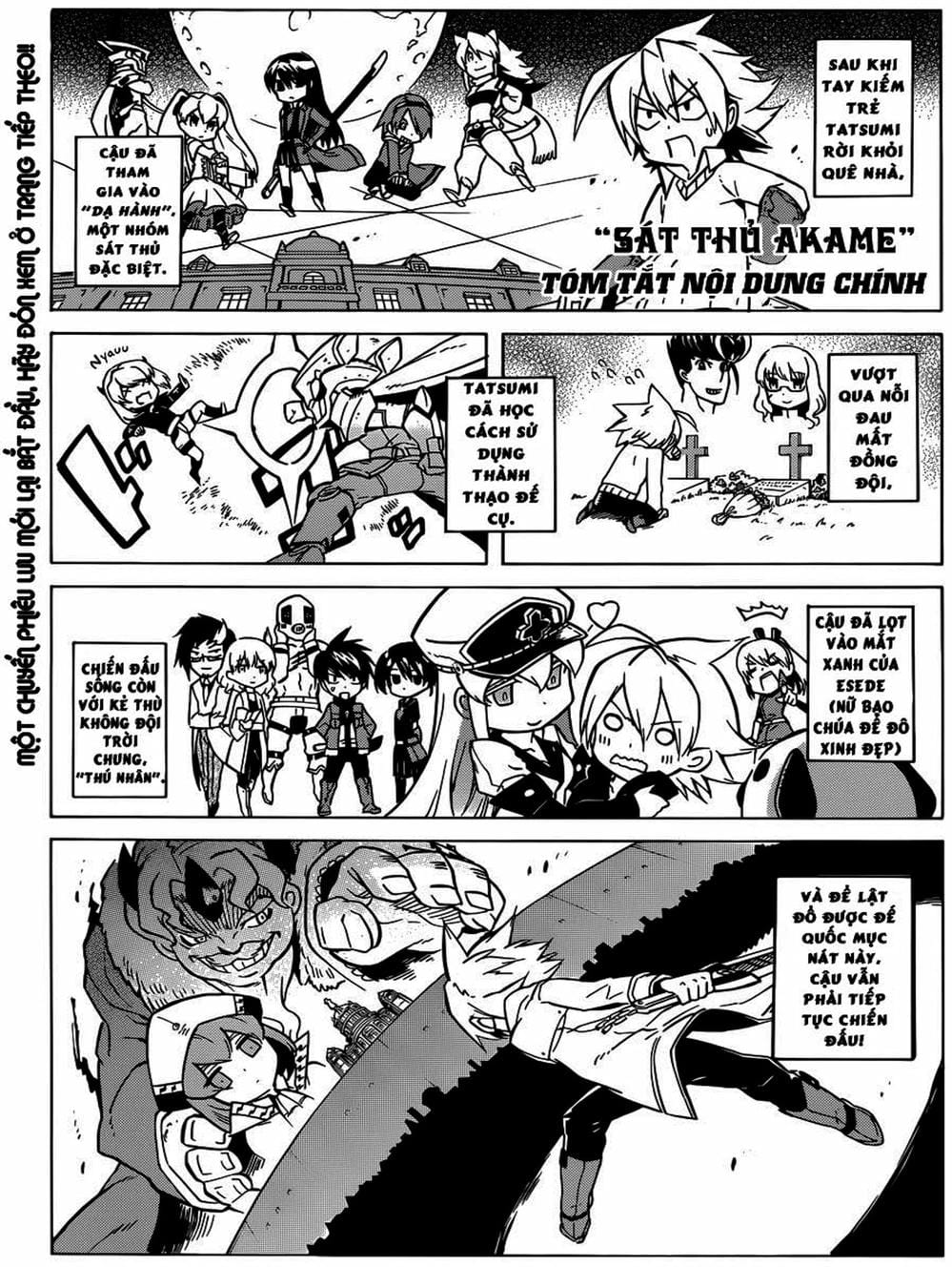 Truyện Tranh Xích Nhãn Sát Thủ - Akame Ga Kill! trang 7