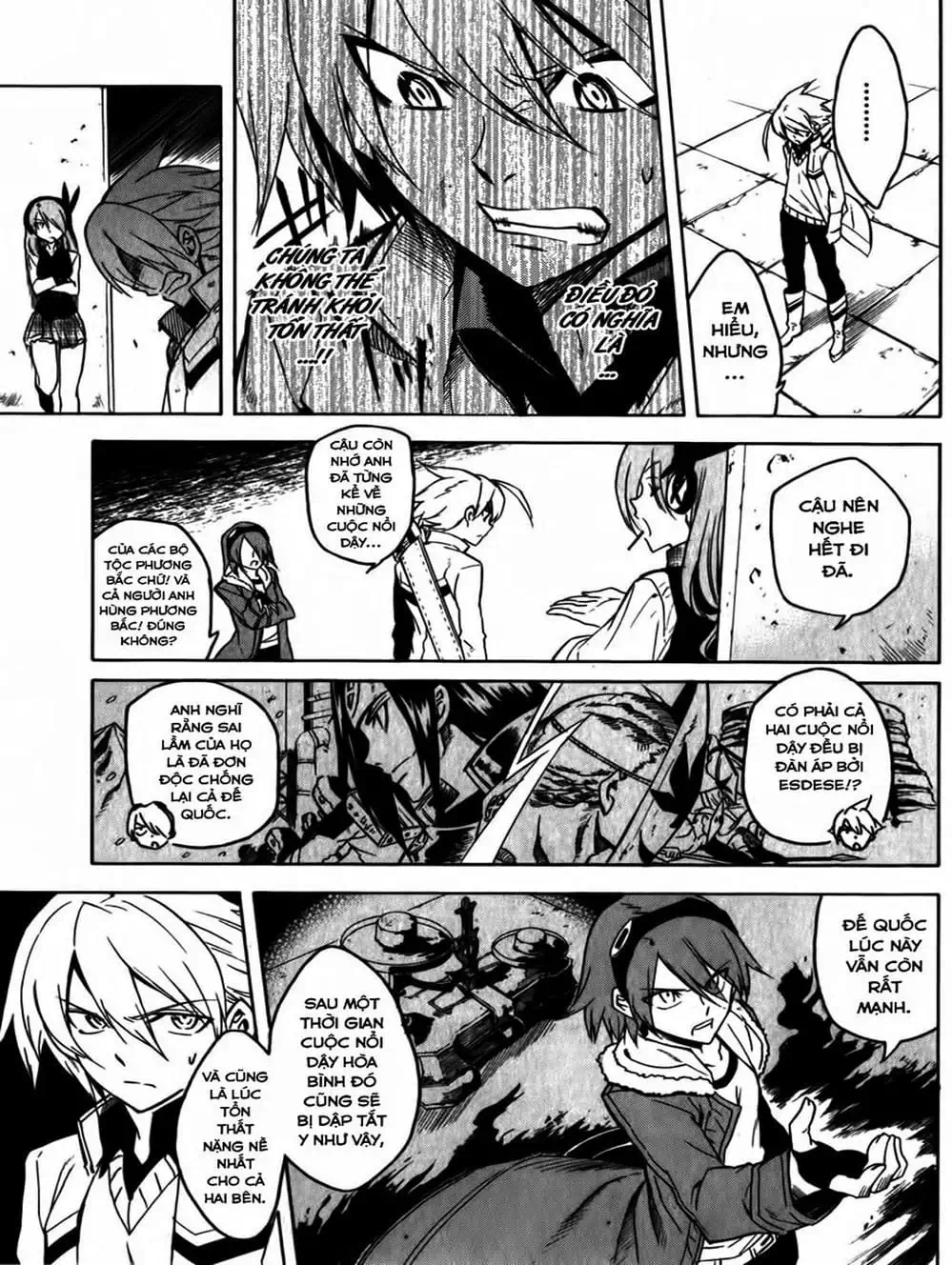 Truyện Tranh Xích Nhãn Sát Thủ - Akame Ga Kill! trang 7