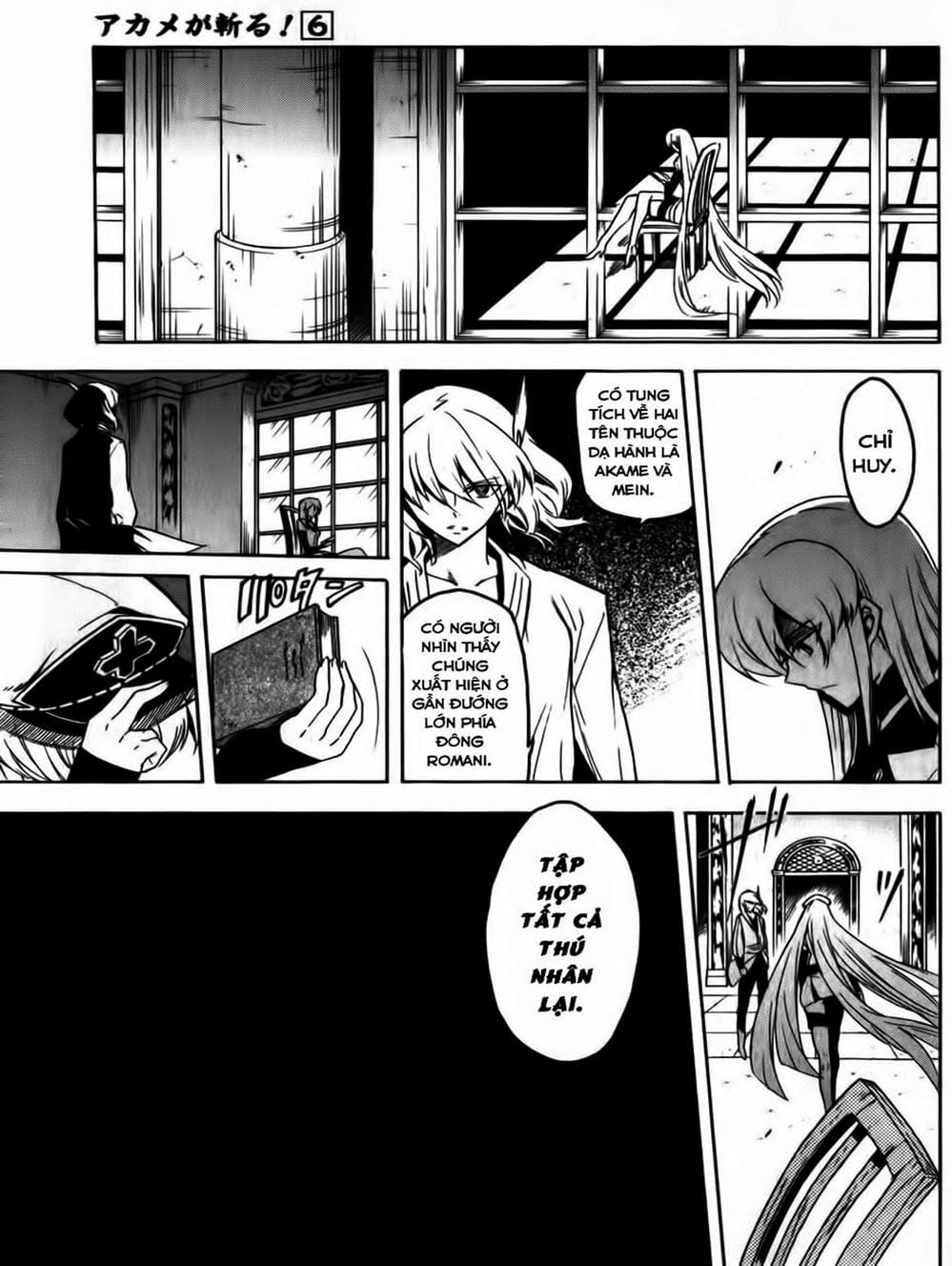 Truyện Tranh Xích Nhãn Sát Thủ - Akame Ga Kill! trang 7
