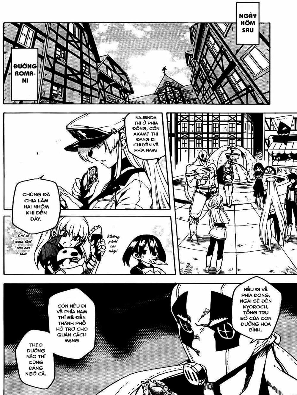Truyện Tranh Xích Nhãn Sát Thủ - Akame Ga Kill! trang 7