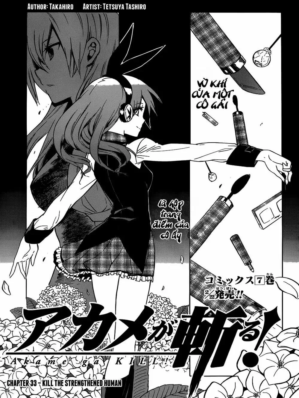 Truyện Tranh Xích Nhãn Sát Thủ - Akame Ga Kill! trang 7