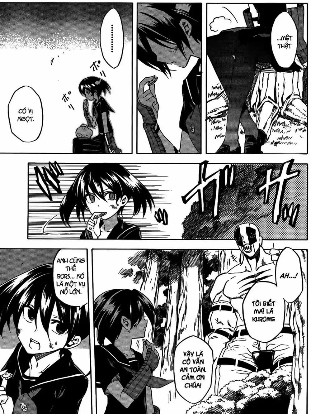 Truyện Tranh Xích Nhãn Sát Thủ - Akame Ga Kill! trang 7