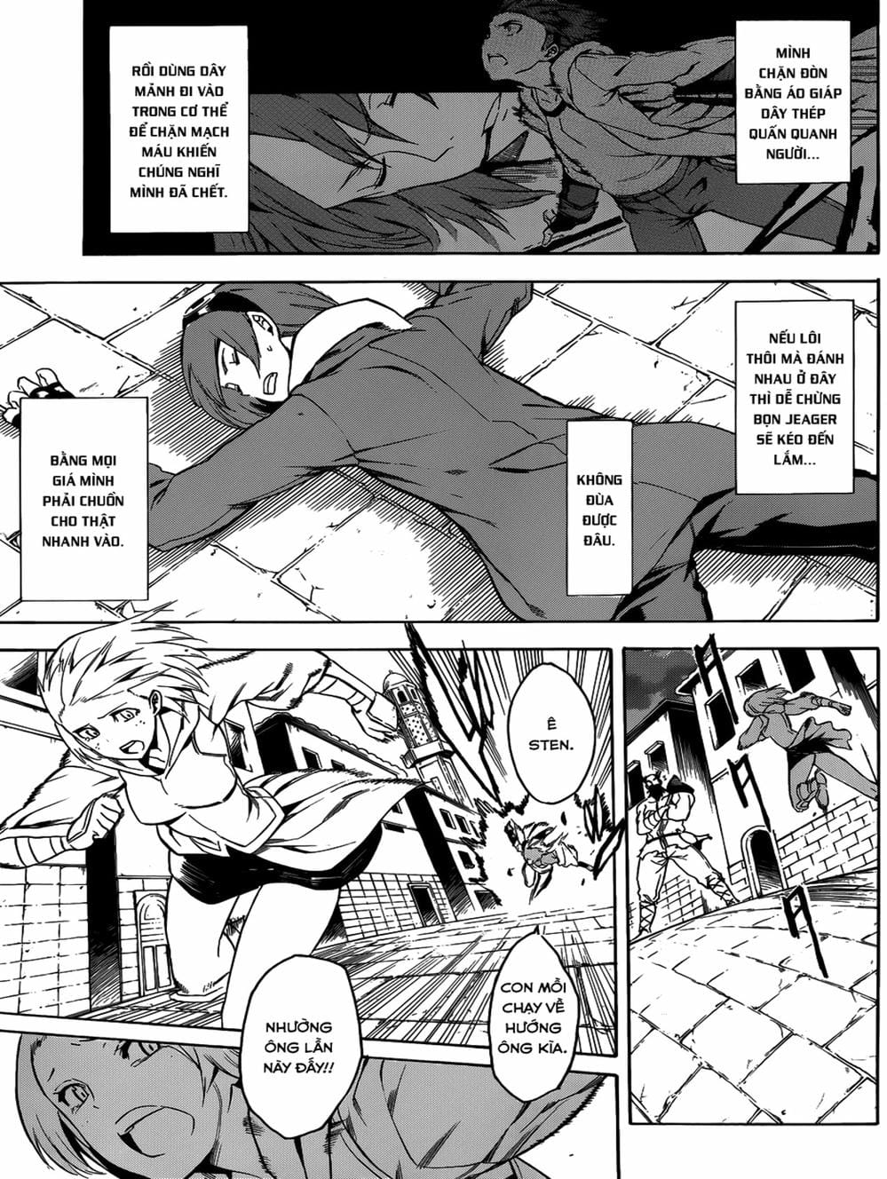 Truyện Tranh Xích Nhãn Sát Thủ - Akame Ga Kill! trang 7