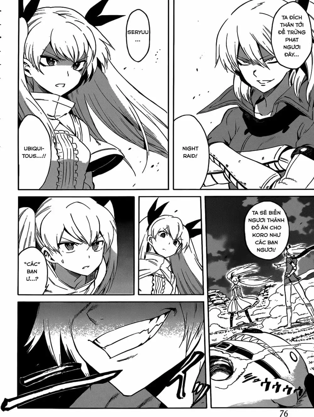 Truyện Tranh Xích Nhãn Sát Thủ - Akame Ga Kill! trang 7