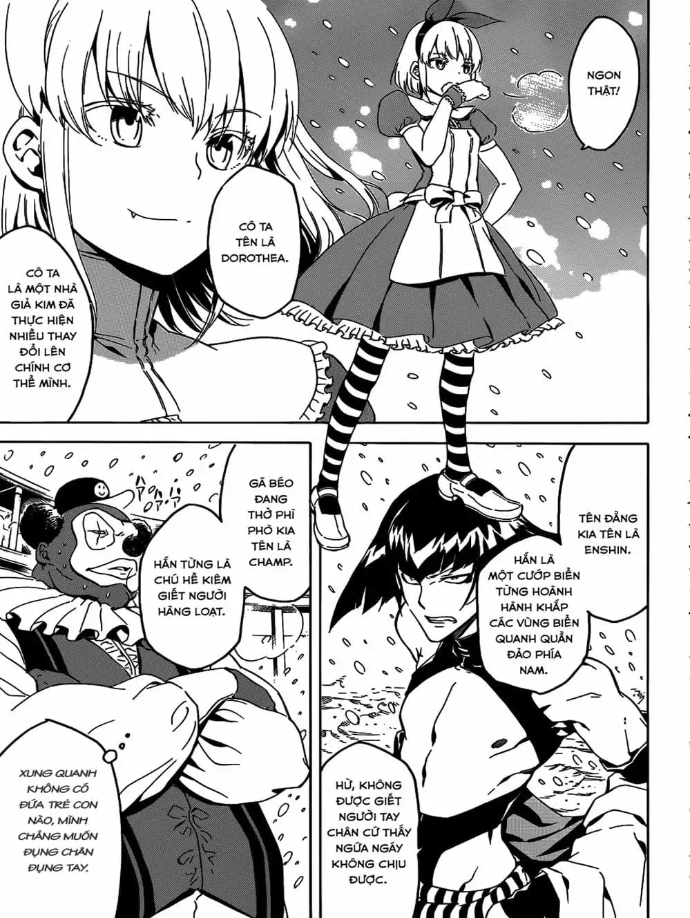 Truyện Tranh Xích Nhãn Sát Thủ - Akame Ga Kill! trang 7