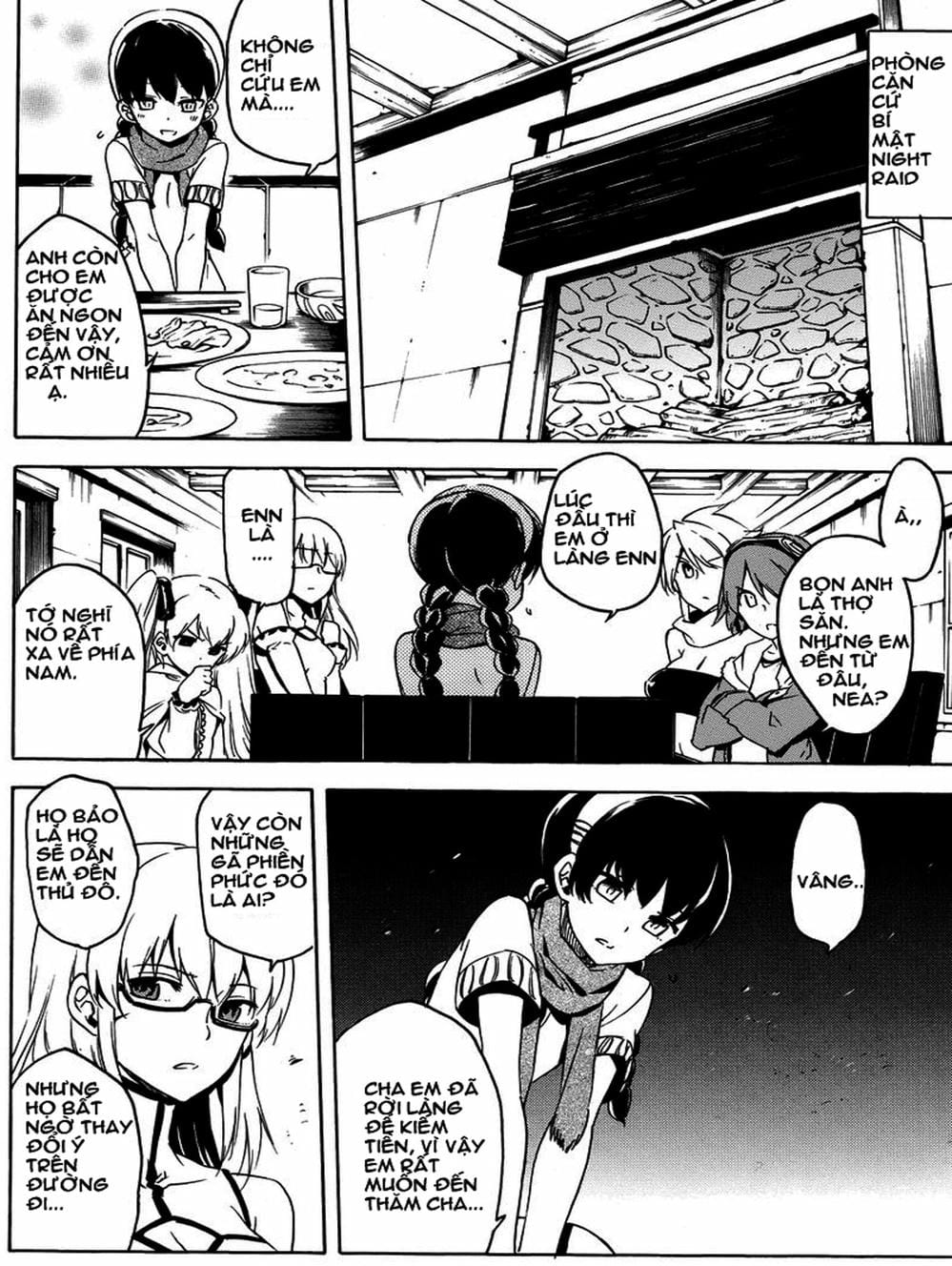 Truyện Tranh Xích Nhãn Sát Thủ - Akame Ga Kill! trang 7