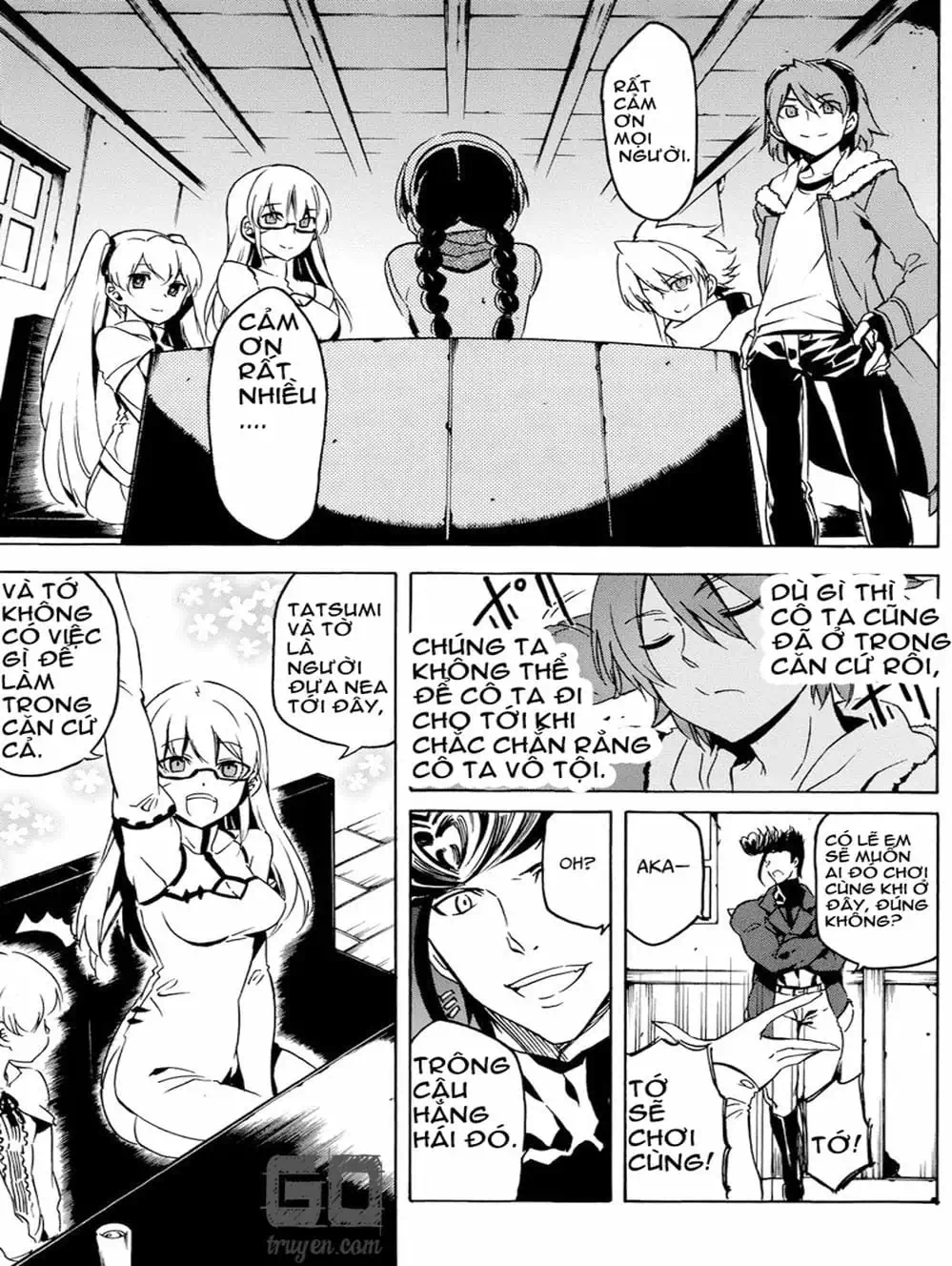 Truyện Tranh Xích Nhãn Sát Thủ - Akame Ga Kill! trang 7