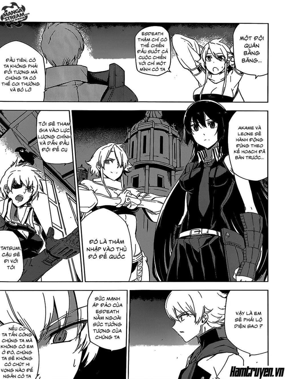 Truyện Tranh Xích Nhãn Sát Thủ - Akame Ga Kill! trang 7