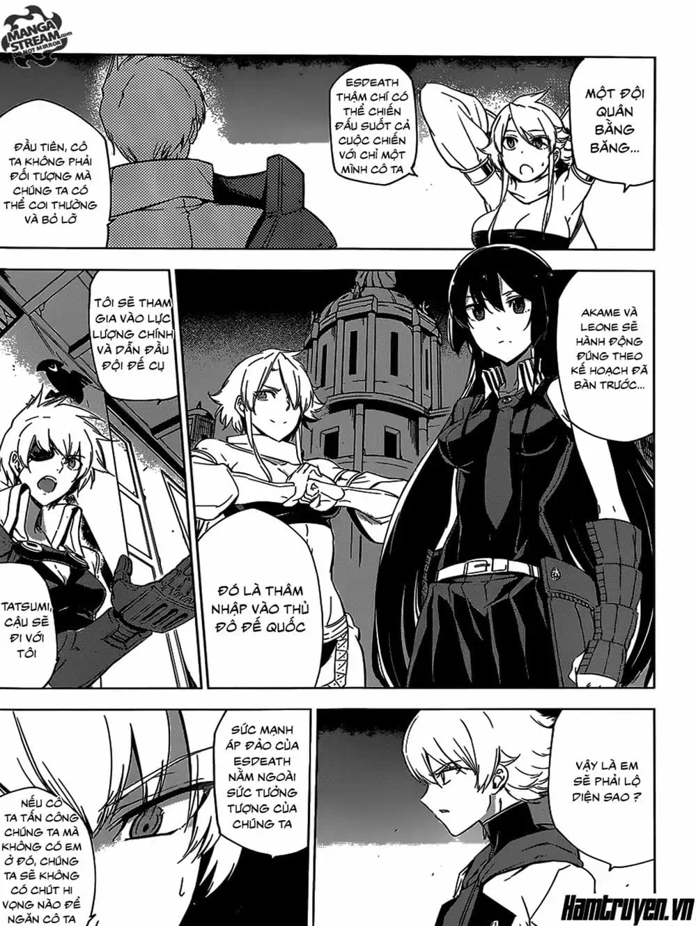 Truyện Tranh Xích Nhãn Sát Thủ - Akame Ga Kill! trang 7