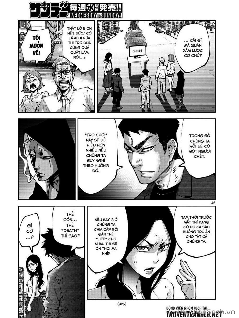 Truyện Tranh Alice In Borderland trang 4