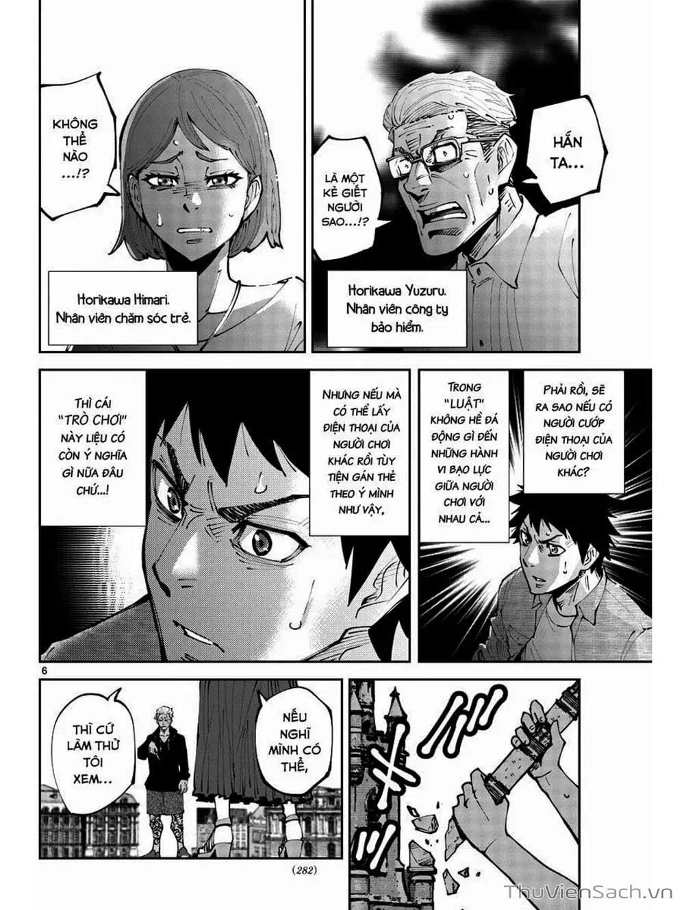 Truyện Tranh Alice In Borderland trang 4