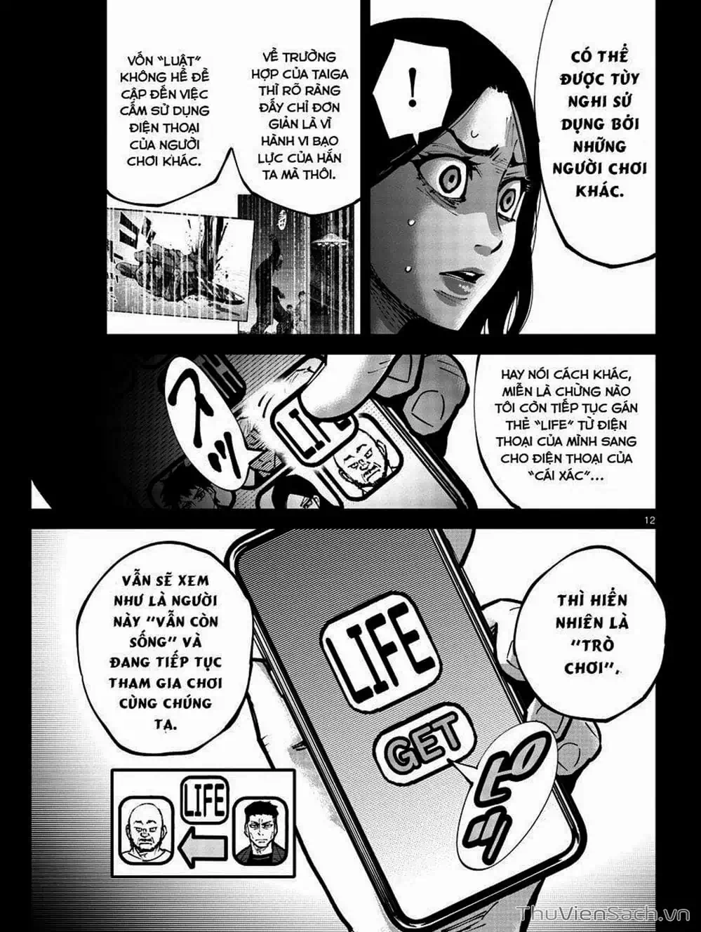 Truyện Tranh Alice In Borderland trang 4