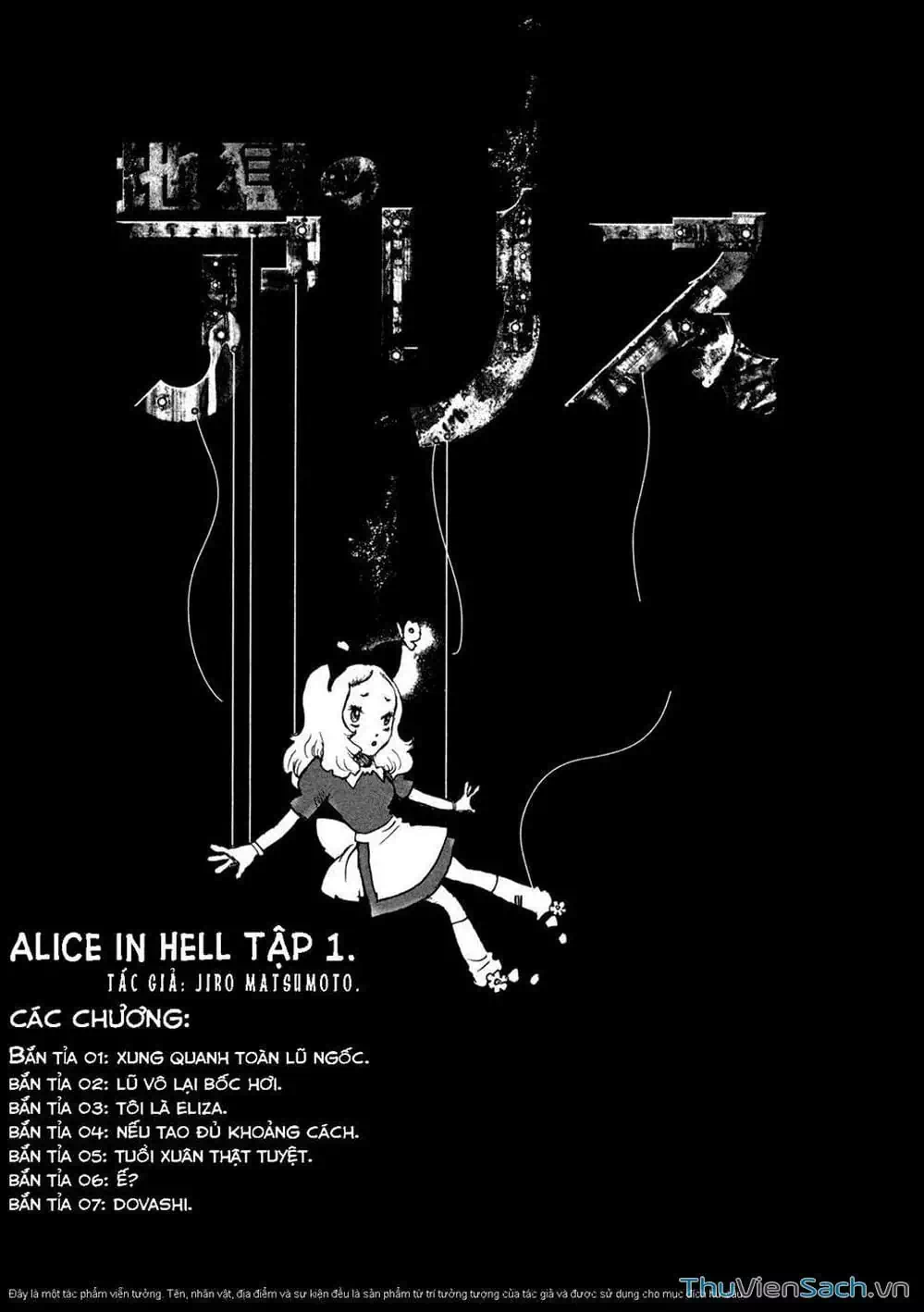 Truyện Tranh Alice Ở Địa Ngục - Alice In Hell trang 5
