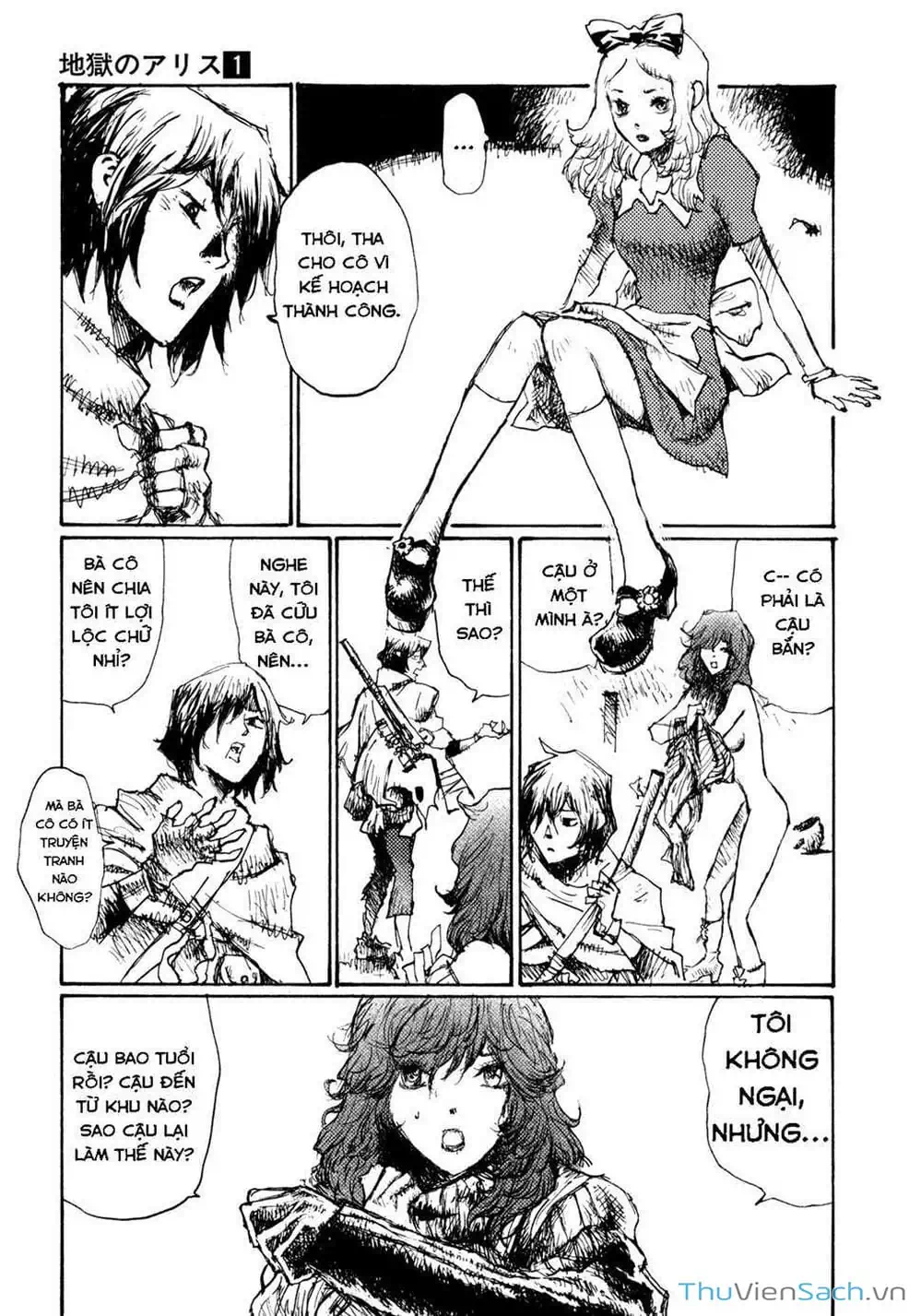Truyện Tranh Alice Ở Địa Ngục - Alice In Hell trang 5
