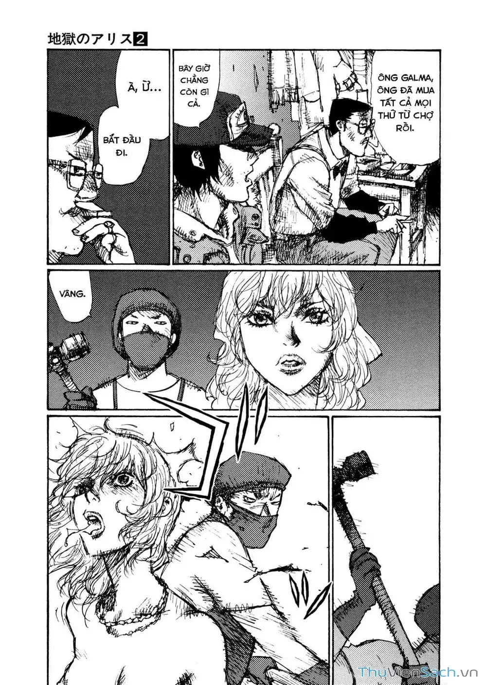 Truyện Tranh Alice Ở Địa Ngục - Alice In Hell trang 5