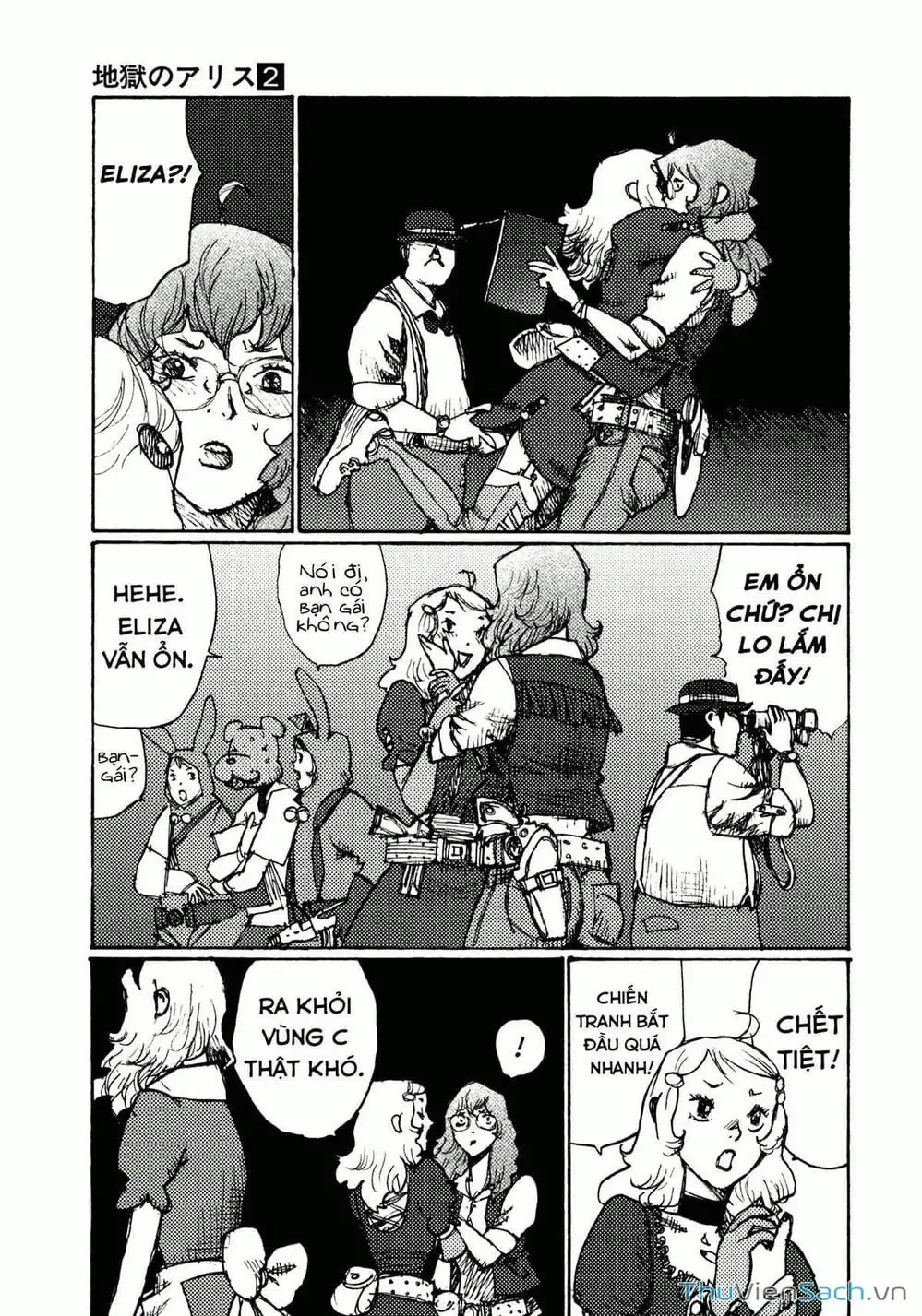 Truyện Tranh Alice Ở Địa Ngục - Alice In Hell trang 5