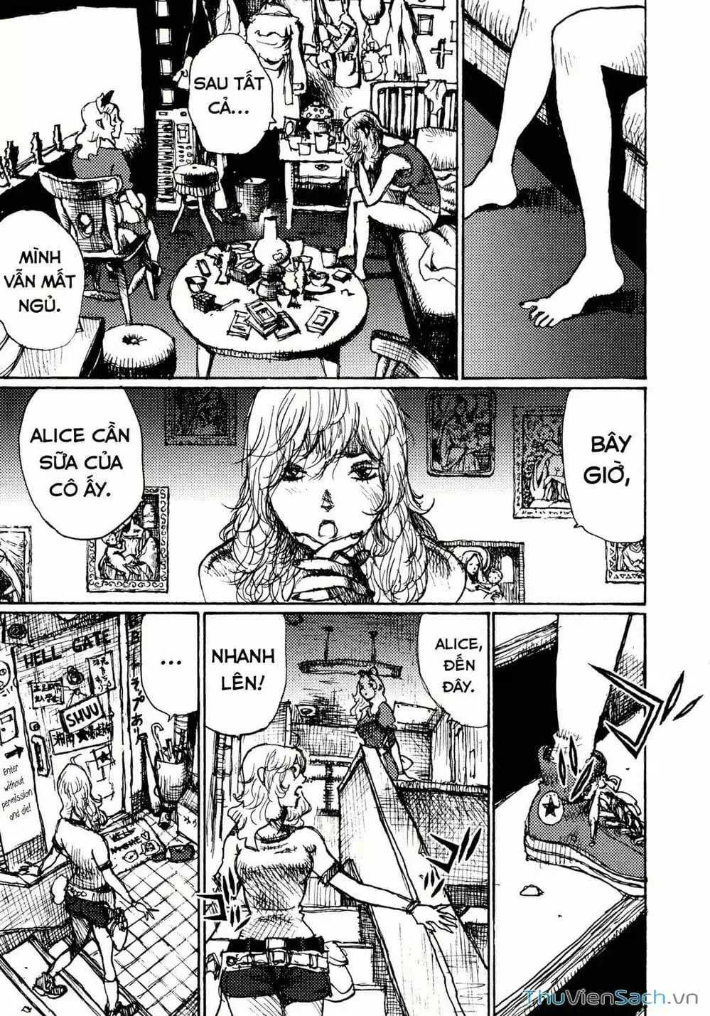 Truyện Tranh Alice Ở Địa Ngục - Alice In Hell trang 5