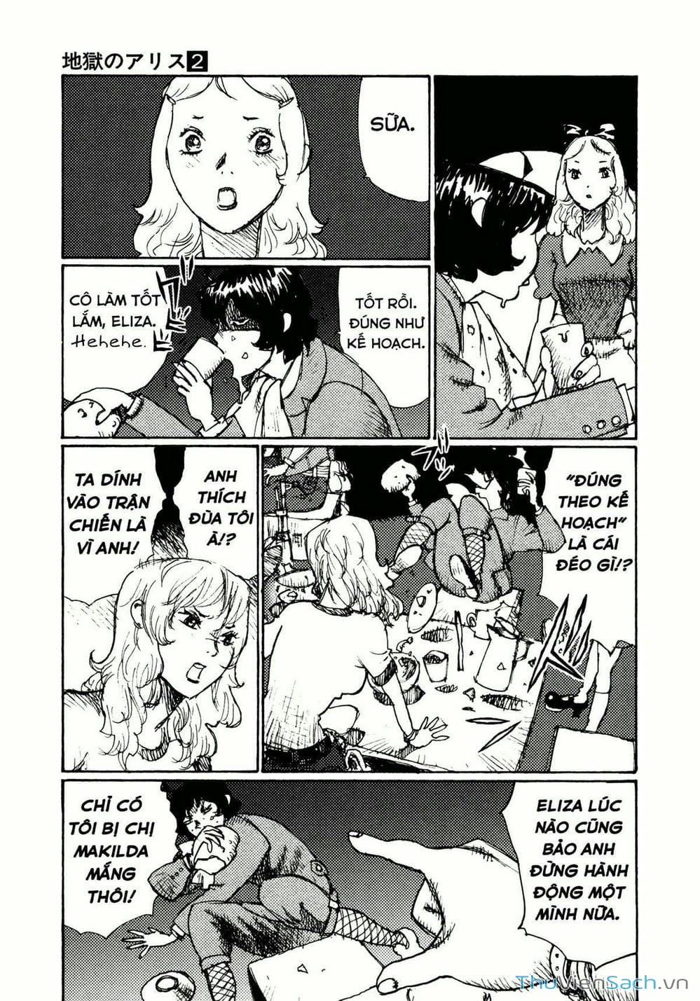Truyện Tranh Alice Ở Địa Ngục - Alice In Hell trang 5