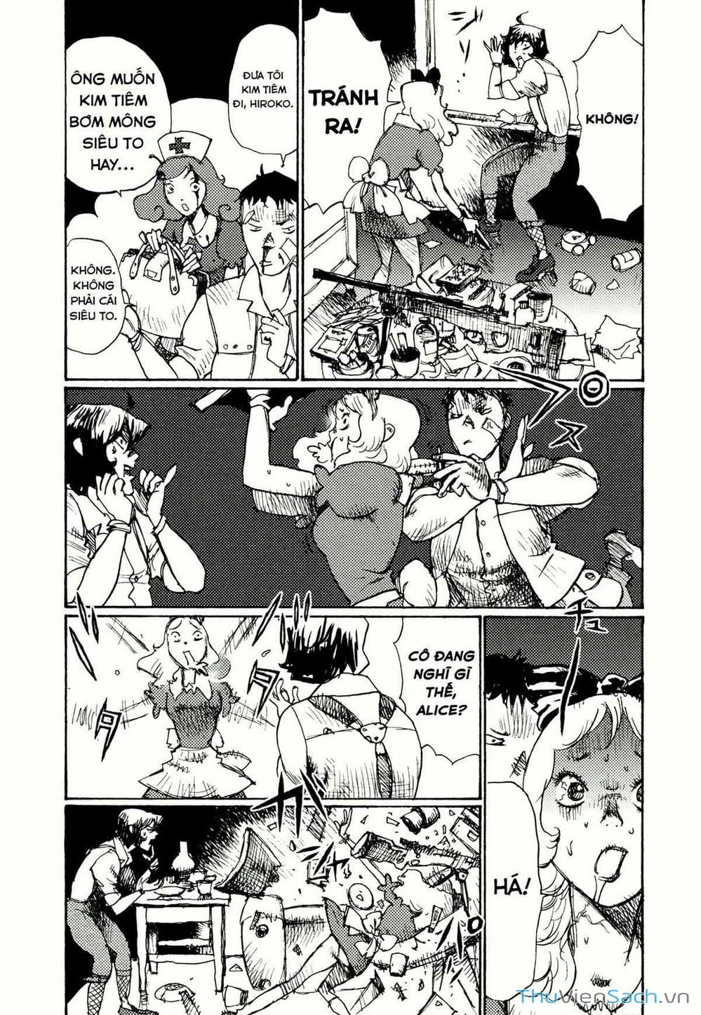 Truyện Tranh Alice Ở Địa Ngục - Alice In Hell trang 5