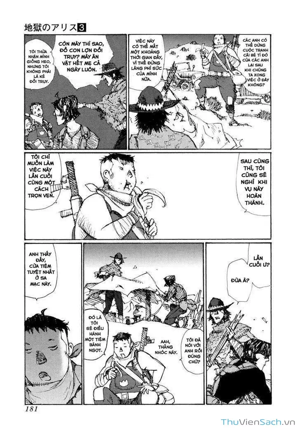 Truyện Tranh Alice Ở Địa Ngục - Alice In Hell trang 5