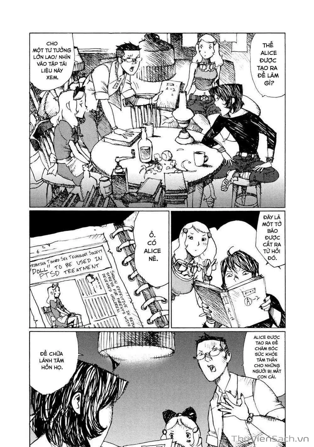 Truyện Tranh Alice Ở Địa Ngục - Alice In Hell trang 5